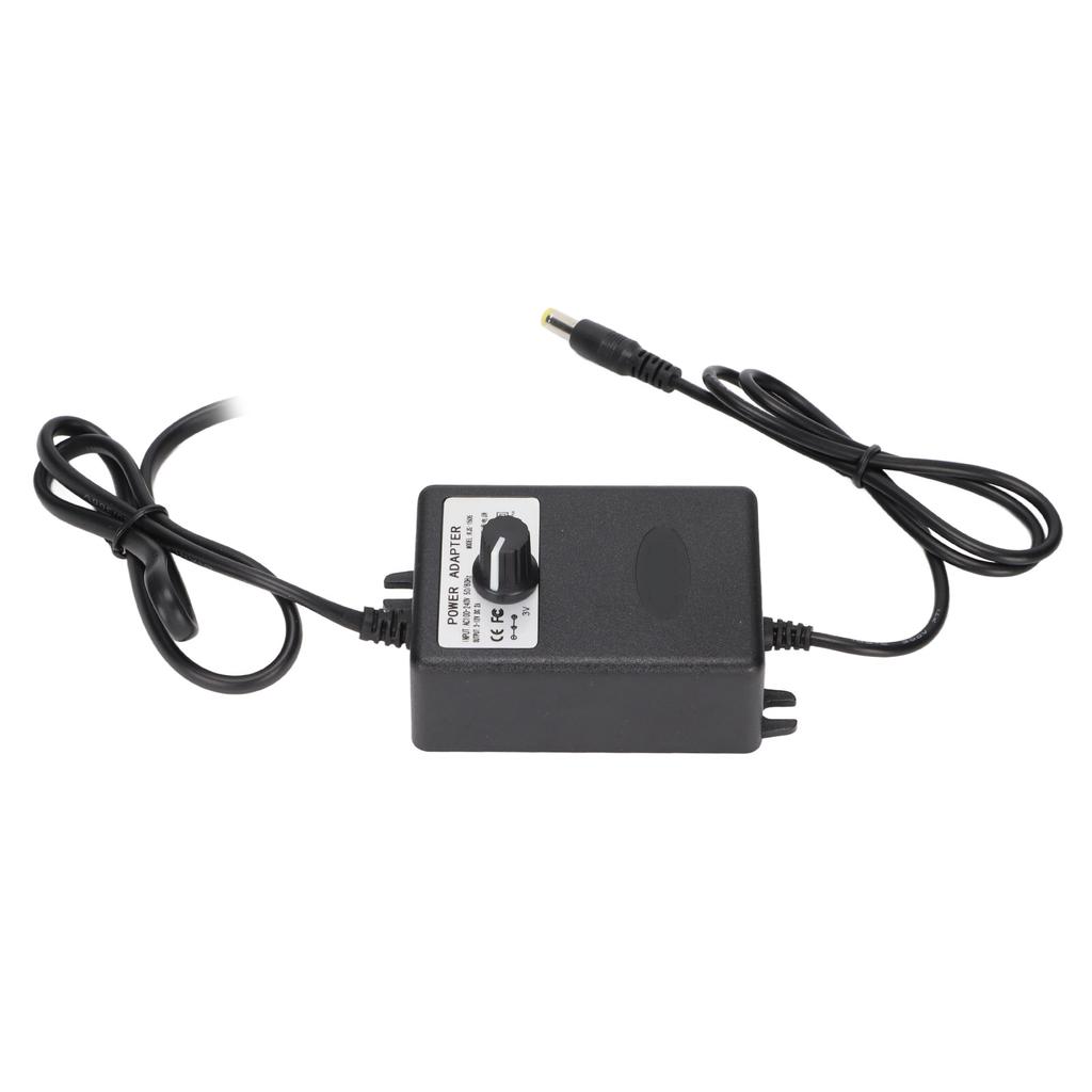 Power Adapter Adjustable Voltage Speed Regulation 24W 2A Fast Charging Computer Power Adapter