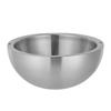 10pcs Stainless Steel Salad Bowl, Salad Bowl with Water Injection Holes, Insulated Salad Bowl Set Durable Stainless Steel