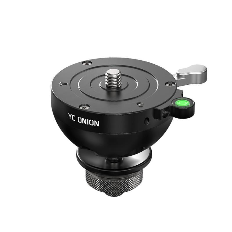 

75mm Onion Coconut Quick-Release Ball Head with One-Key Unlock & Fast Adjustment