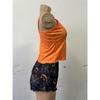 Damen Casual Pyjama-Set bedrucktes Trägertop Shorts 2-teiliges Set