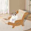 cat lounge chair  Kittens Scratching Recliner Sofa scratch-resistant Cat claw board Multi-Functional Sisal cat Scratcher Bed