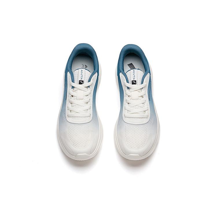 ANTA Running Series Sneakers Flyknit 'White Blue' Men's 112135571-4