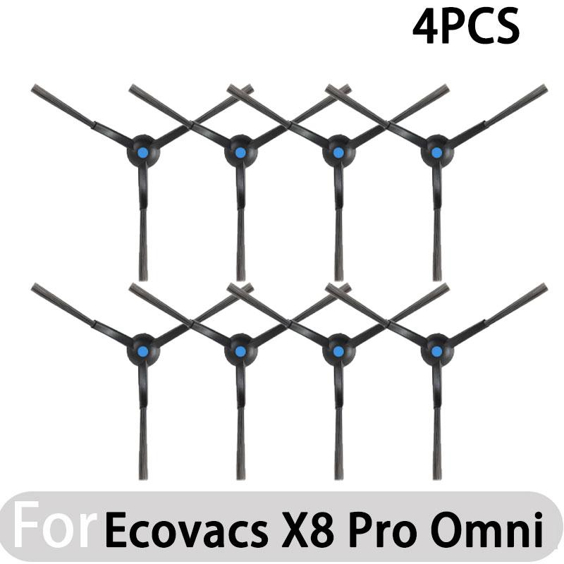 Compatible for Ecovacs X8 Pro Omni Accessories Main Side Brush Hepa Filter Rag Dust Bag Replacement Parts