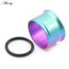 Alisouy 1PC 6-25mm G23 Titanium Kleurverloop Uitlopende Oor Gauges Tunnels Plugs Stretchers Expander Flesh Piercing Lichaams Sieraden