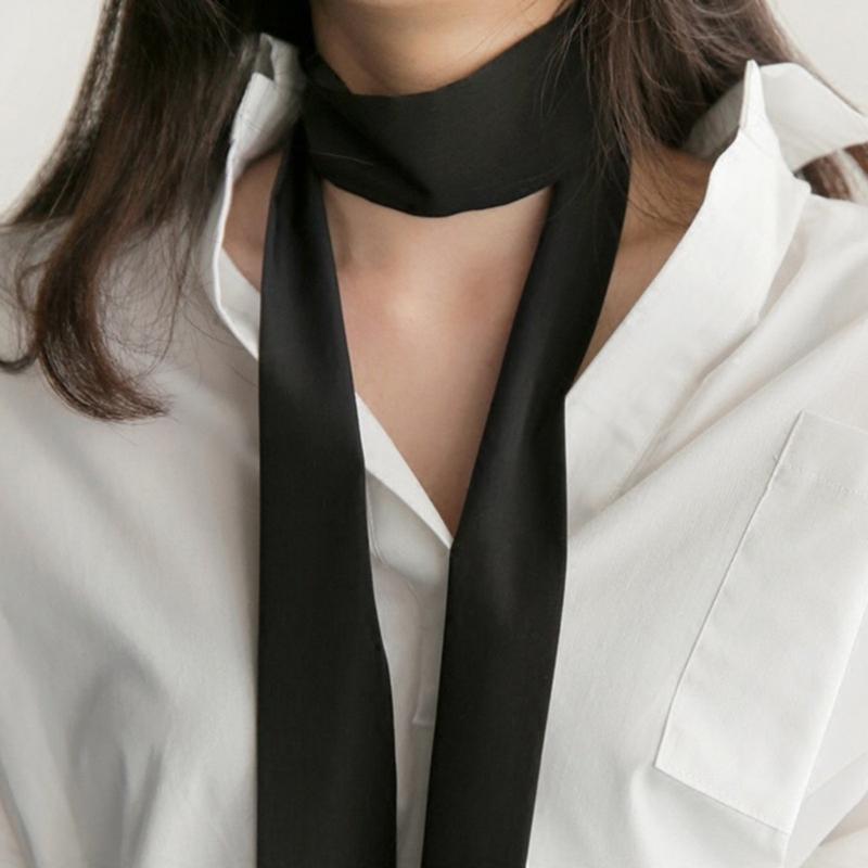 Stylish Soft Scarf Choker Delicate Elegant Neckwear Photo Props Easy To Carry for Travel and Daily Use