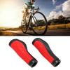 1 PairCelsiusset Bike Handlebar Cover Grips with Alloy Double Lock Anti Slip Cycling Handle Grip