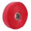 5m Car Insulation Tape Exhaust Heat Wrap with 4 Stainless Steel Cable Ties Black