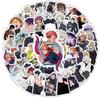 100pcs New Cartoon Jujutsu Kaisen Stickers Cute Decals Toy Stationery Guitar Phone Bicycle Laptop Luggage Car Graffiti Stickers