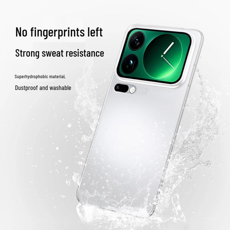 Xiaomi 17 Pro Max Ultracienkie Półprzezroczyste Etui Antywstrząsowe