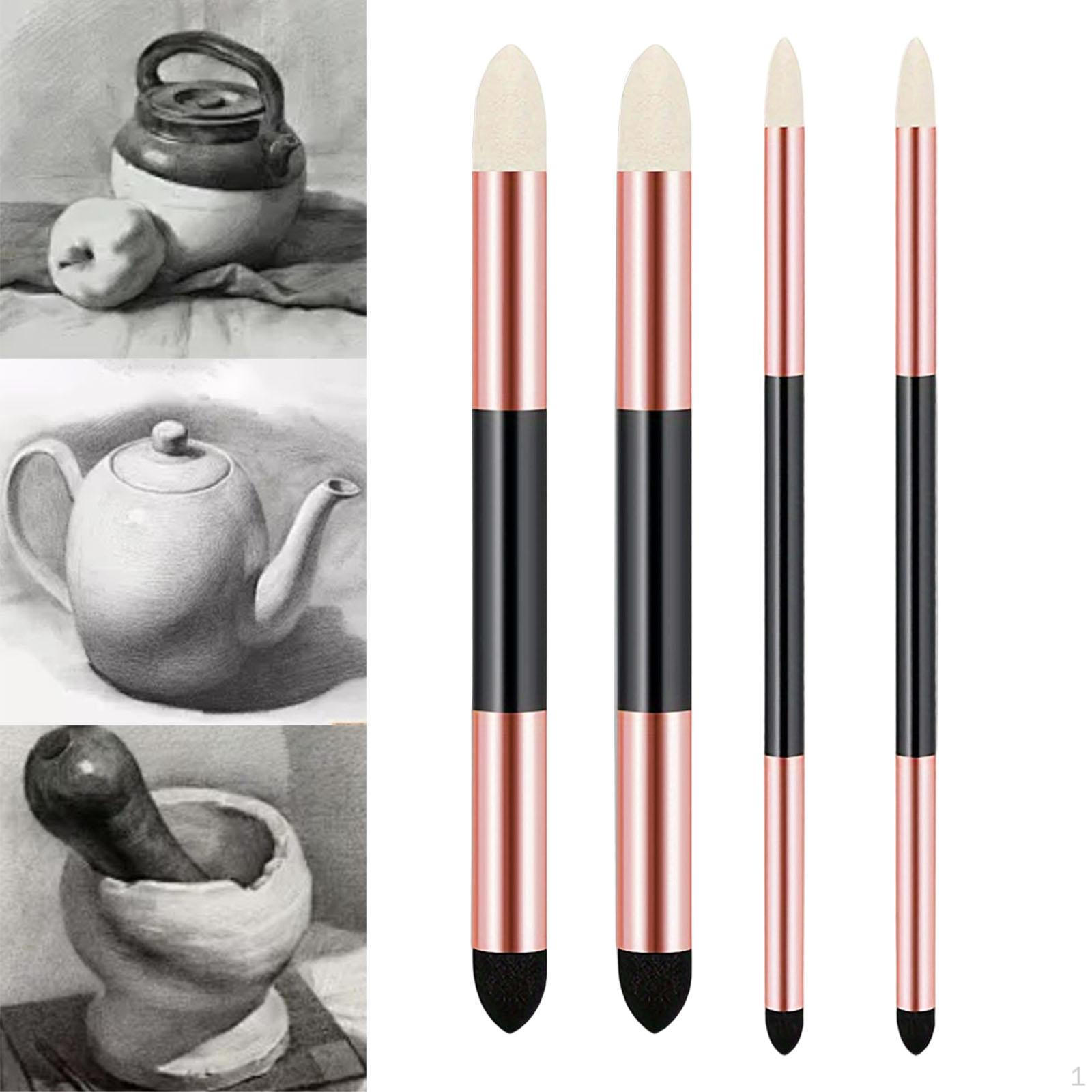 

Sponge Pens, Washable, for Blending, Sketching And Shading. рожевий колір золота