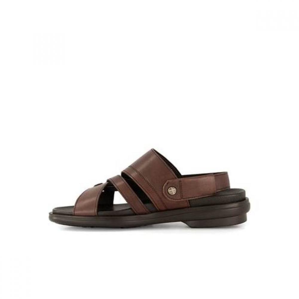 DakS Men S beSt Two Way Comfort Semi caSual Sandal Dmd204kh22 Dark Brown 