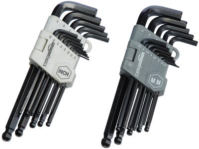 Amazon Basic 26-Piece Hex Wrench Set with Ball Ends