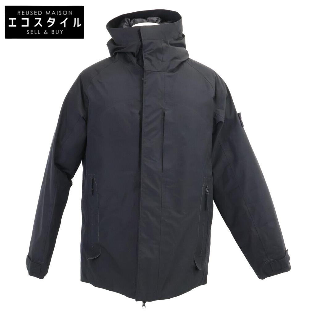 STONE ISLAND [Domestic Regular/22AW] 771541926 GORE-TEX Recycled Polyester Hooded Down Jacket M blackUsed