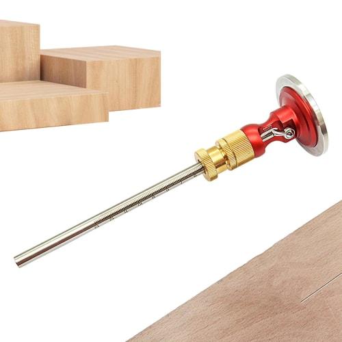 Gevrkjenp Wheel Marking Tool, Adjustable Marking Gauge - Precision Scriber Gauge for Woodworking - Wear-Resistant Wood Scribering Tool, Carpenter's Wh