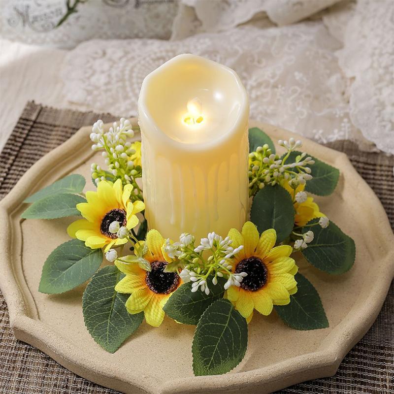 Simulated Sunflower Home Daisy Wedding Plants Ball Ornament Party Supplies