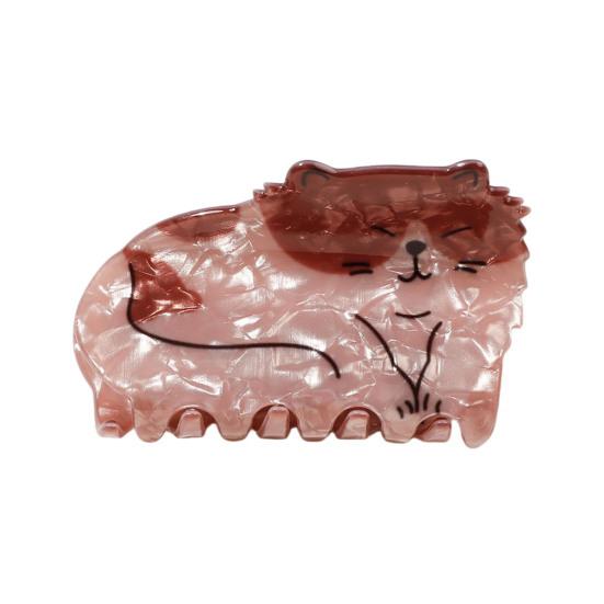 Small Claw Hair Clips for Women Girls Cute Cat Mini Jaw Clips for Thin Hair Nonslip Hair Styling Accessories