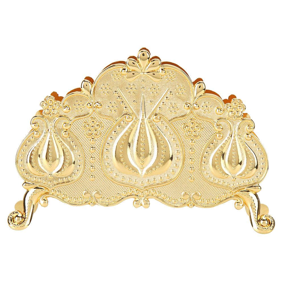 Innovative Shape Desktop Napkin Holder Stand Rack Storage Organizer for Restaurant Hotel