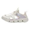 Anta Kids Synthetic Leather Fabric Trendy Comfortable Versatile Outdoor Beach Shoes Kids Sandals White Purple A322426906-5