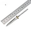 Stone Pattern Damascus Tea Knife Blank, Unfinished Full Tang Blade for DIY Handmade Kung Fu Tea Ceremony Tools