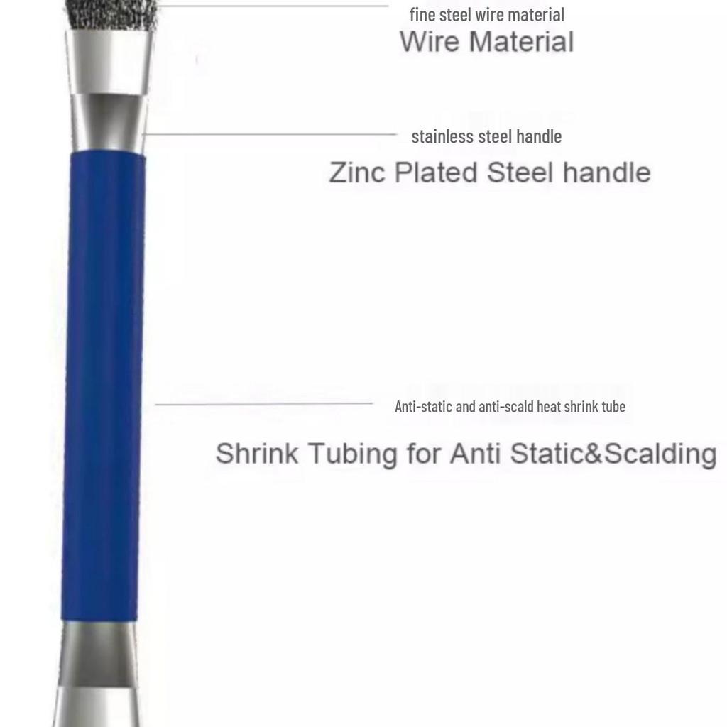 Gas Stove Cleaning Brush – Powerful Stain Removal with Small Steel Bristles