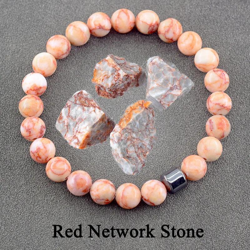 

Подлинный браслет из натурального камня для мужчин и женщин, лабрадорит, красный тигровый глаз, бисер, ювелирные изделия, гематит, цилиндрический браслет, подарок, оптовая продажа