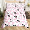 Top Milk Cow Duvet Cover King Queen Size Cute Cartoon Cows Bedding Set For Kids Farmhouse Rustic Animal Polyester Quilt Cover