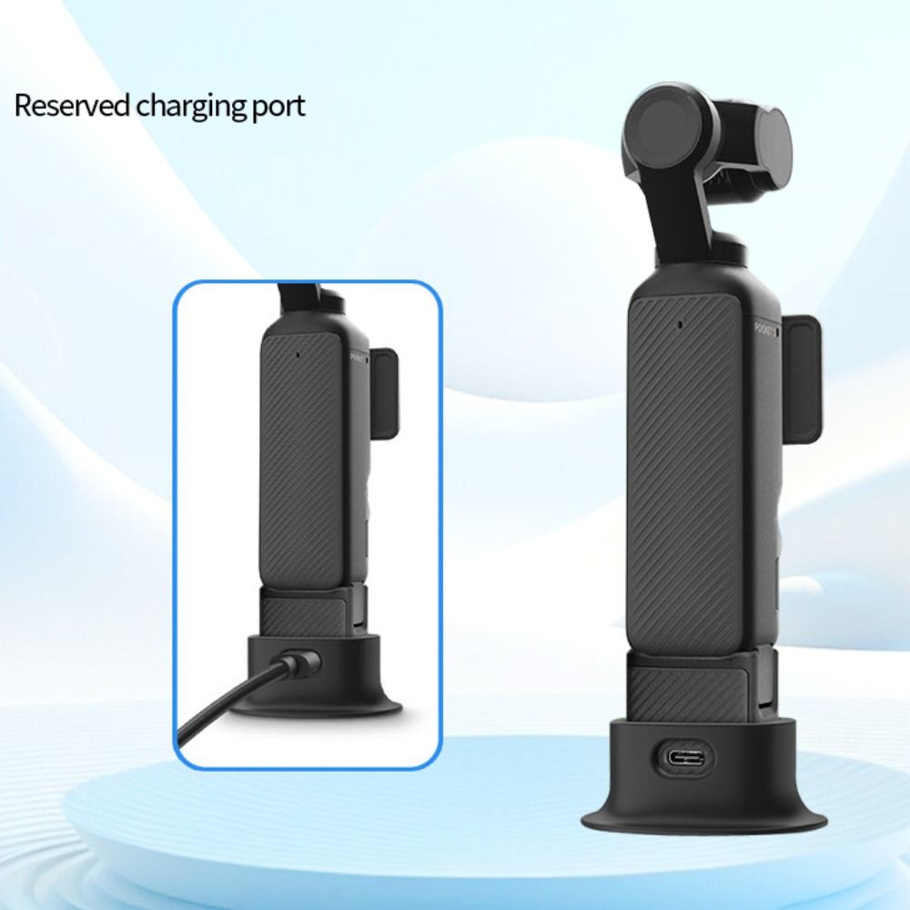 Portable Camera Support Base Stable Quick Release Stand Holder Non-slip Compact Fixed Base Stand for DJI OSMO Pocket 4 Vlog