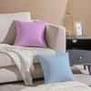 Bright Cheerful Ar Candy Color Cushion Cover Pillowcase Short Plush Invisible zipper Room Sofa Cushion Cover