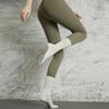 Professional Non-Slip Five-Finger Yoga Socks for Pilates, Aerobics, Indoor Sports, and Fitness - Sweat-Absorbent, Breathable, Mid-Calf Floor Socks.