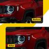 2PCS Front Side Marker White Smoked LED Lights Lamps For 2015- Jeep Renegade