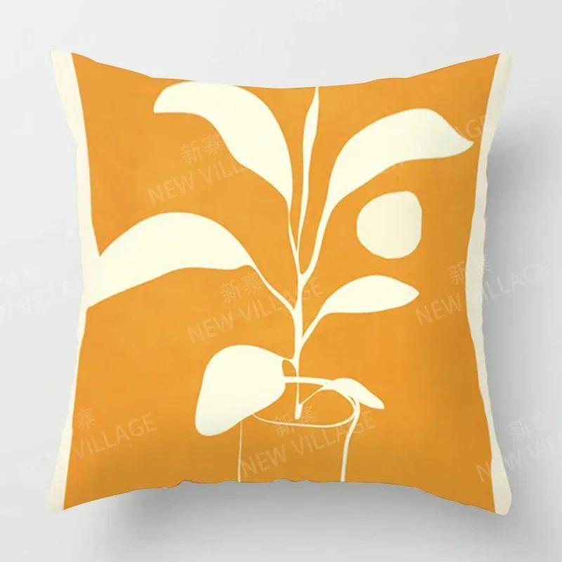 

Скандинавский Осенний Домашний Декор Осень Наволочка для Подушки Плед Чехол для Подушки Дивана Бархат Современный Моранди 66x66cm