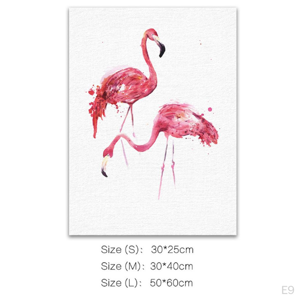Nordic Style Decorative Table Canvas Unframed Home