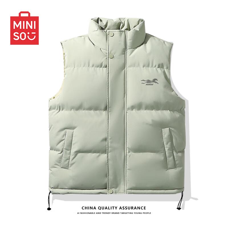 

MINISO Men s Winter Padded Vest XL
