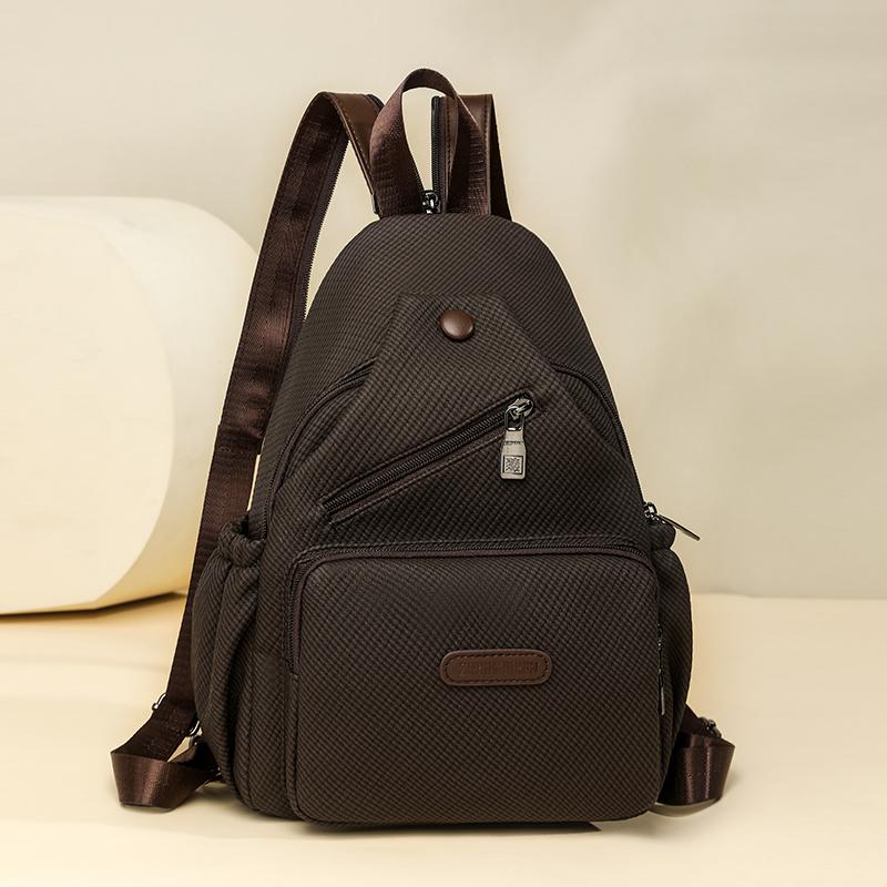 Multifunctional Lightweight Chest Bag Women's Large Capacity Shoulder Bag Commuter Backpack