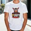 99 Nächte im Wald Herren Grafik T-Shirt Gamer Tee Lustig 99 Nächte im Wald Gamer Sommer Mode Freizeit Kurzarm