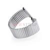 X/M/L/XL Cinturino per Orologio in Acciaio Inossidabile Elastico Braccialetto Espansibile in Metallo Elastico 18-22mm Sostituzione Universale per Uomo Donna