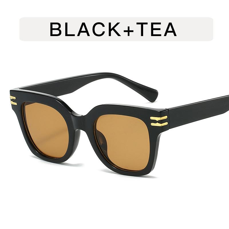 European American Stylish Women Sun Glasses Square Shape UV Protection Men Sunglasses Driving Travelling Woman Sun Glass
