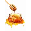 Fresh Bees Collecting Honey And Canned Honey Poster Print Wall Art Pictures Canvas Painting Living Room Bedroom Home Decor Gift