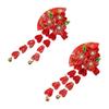 Sakura Tassel Fan Hairpin Tassels Kimono Hair Clip All-match Japanese Kimono Headwear  Girls