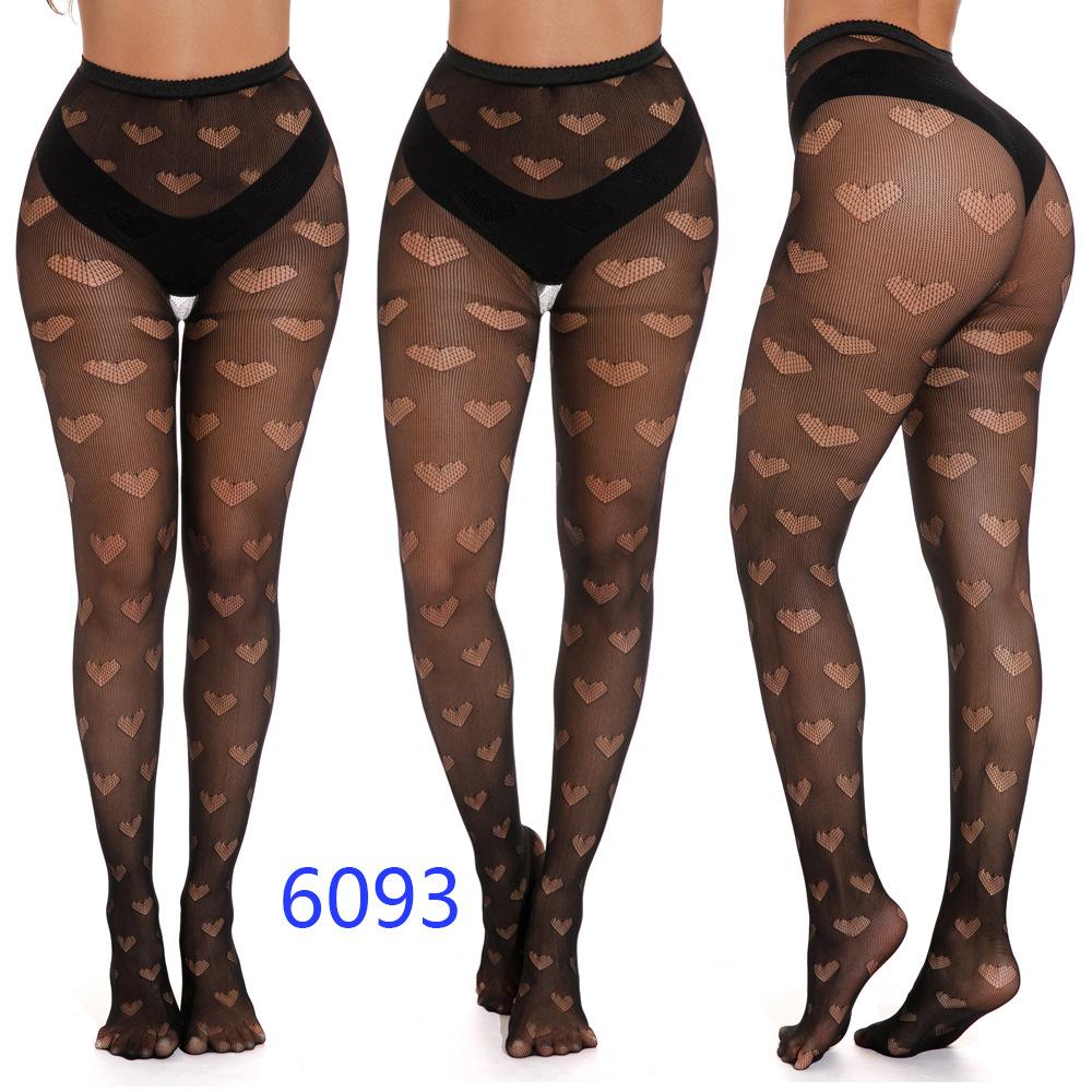 Ny Halloween Fisknätsstrumpor Set med Fisknätstights