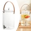 Beverage Dispenser, Barrel with Handle And Closure, Functional Leak, Made of PP, for
