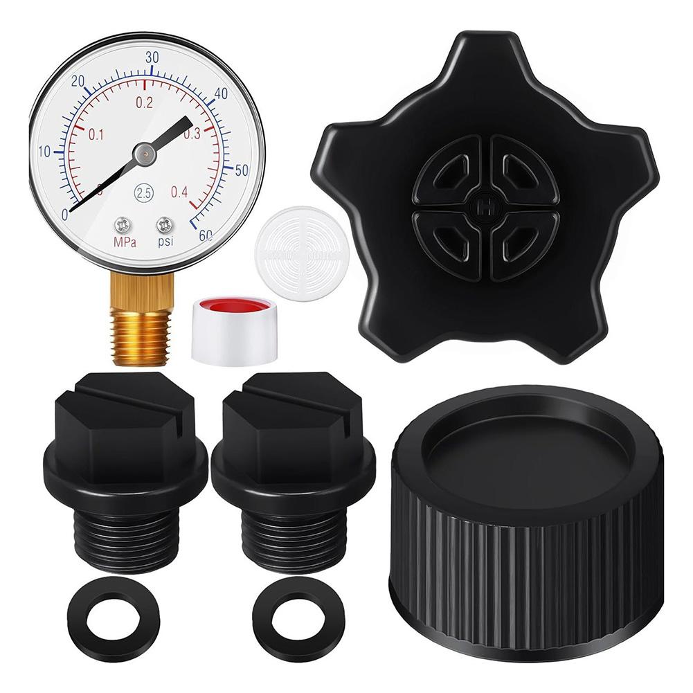 

Drain Cap Set Pool Pump Kit Leak-proof Gasket User-friendly Design 5 Piece Set Pool Maintenance For Pool Maintenance China Mainland