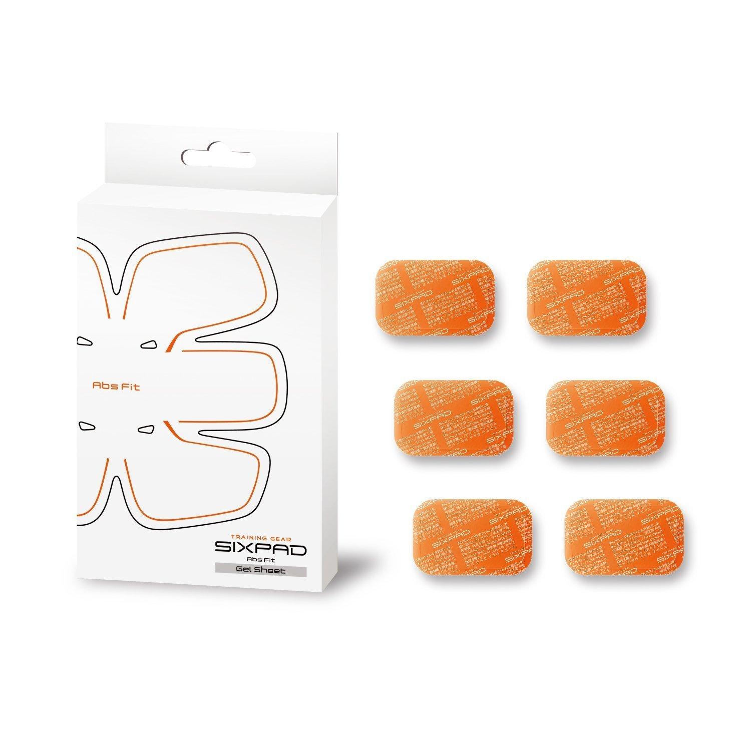 

SIXPAD Abs Fit Высокопроводящие гелевые листы Производитель MTG (6 листов) [Оригинальный продукт] [Б/у]