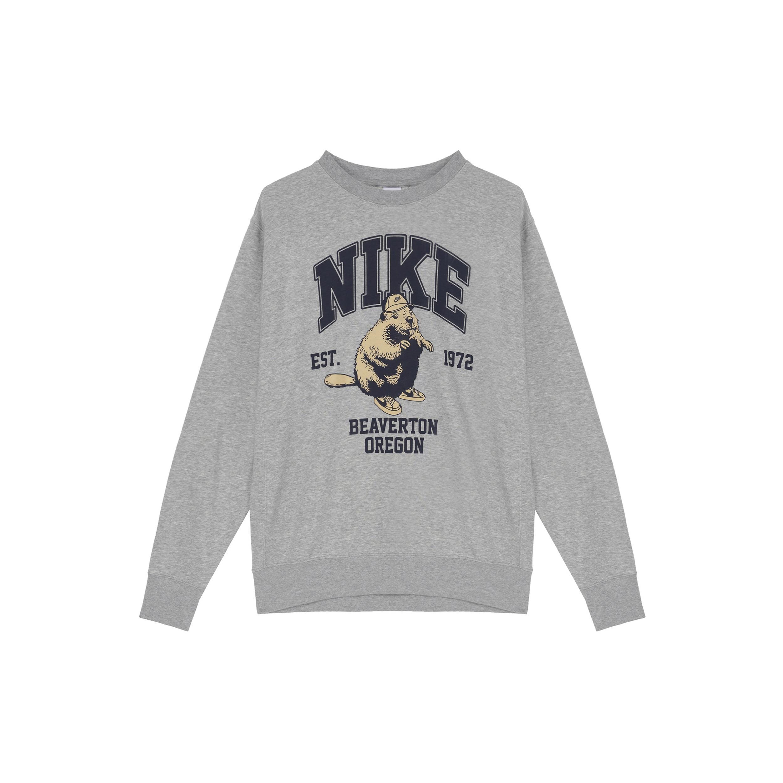 Nike Club Sweatshirt  Grey  Men s HV1063-063 XL
