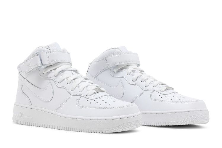 Nike Men's Air Force 1 Mid '07 'Triple White'