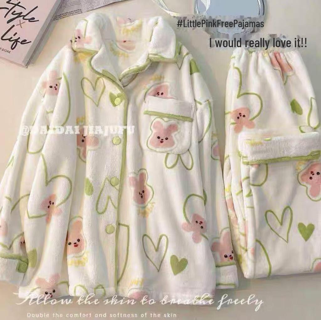 Women's Flannel Fleece Winter Pajamas - Cute, Cozy, Plus Size
