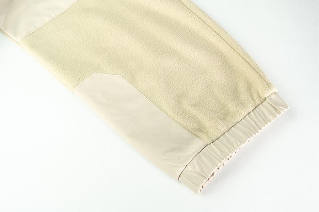 JACKALL Double Face Fleece Pants, Size S, Ecru