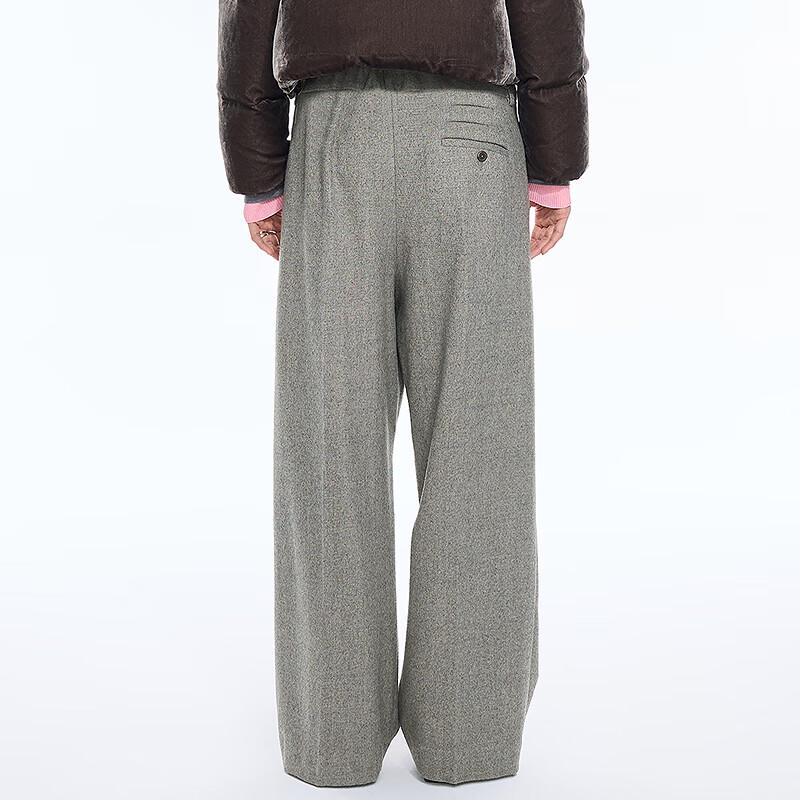 JNBY 2025 Winter Loose Wide-Leg Casual Pants