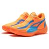 Puma Rise Nitro 'Ultra Orange' (Unisex) Ultra Orange / Blue Glimmer / White Basketball Shoes 378947 01