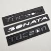 Rlapg3 3D ABS SONATA TUCSON Stylizacja Logo Litery Naklejka Bagażnik Tylny Emblemat Odznaka Naklejka Dla Hyundai Akcesoria Dekoracyjne Samochodu